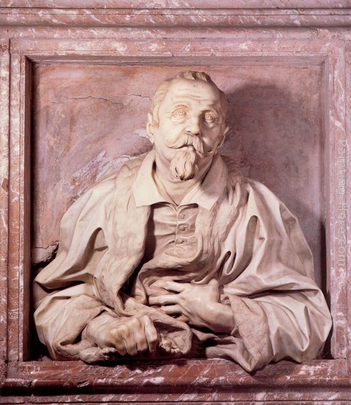 Gian Lorenzo Bernini Memorial Bust of Gabriele Fonseca